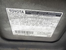 2000 TOYOTA 4RUNNER LIMITED SILVER 3.4 AT 2WD Z20087